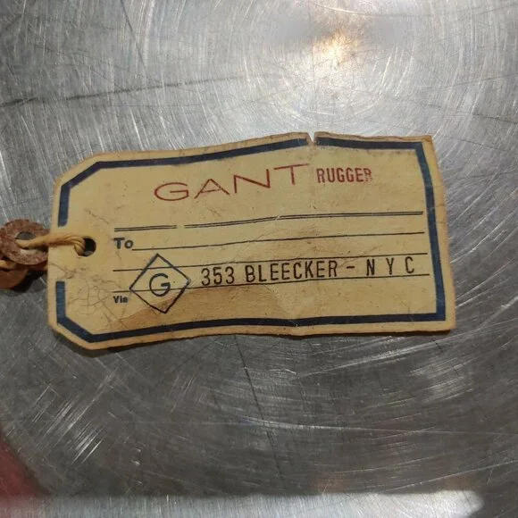 Brand New GANT R1 Retro Rugger Raglan SS Red Size L - Picture 3 of 4